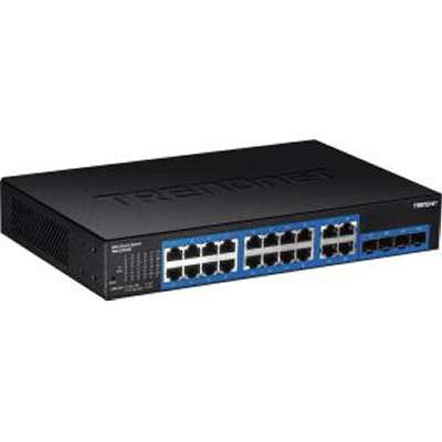 TRENDNET TEG-204WS - TRENDnet 20 Port 16XGB Ports Web Smart Switch