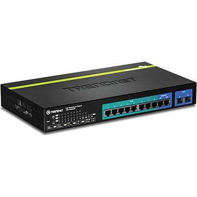 TRENDNET TPE-1020WS - TRENDnet TPE-1020WS 10-Port Gigabit Web Smart PoE+ Switch