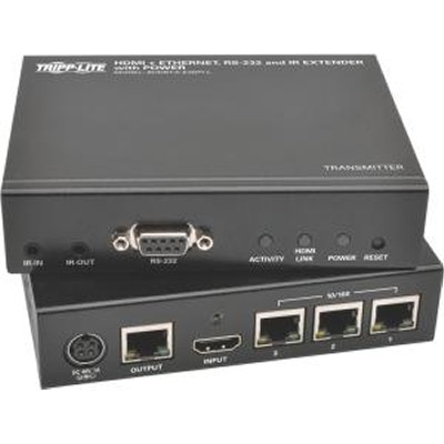 TRIPP LITE BHDBT-K-E3SPI-L - Tripp Lite HDBaseT CAT5/6/6A Extender Kit HDMI Power/Serial/IR/LAN