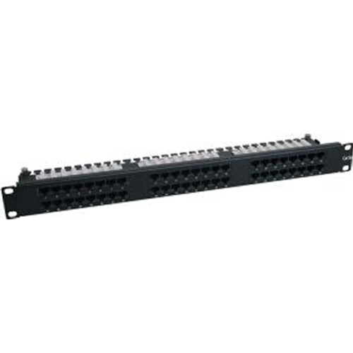 TRIPP LITE N252-048-1U - Tripp Lite 48-Port Cat6 Cat5 Patch Panel High Density 110 Punch down 1URM TAA