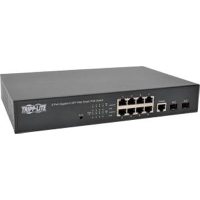 TRIPP LITE NGS8C2POE - Tripp Lite 8 Port Geth Switch L2 Managed PoE