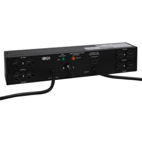 TRIPP LITE PDUB15 - Tripp Lite Hot-Swap PDU 15A 8 (5-15R) 120V 2 5-15P 10ft & 6ft Cords 2U Rack-Mount