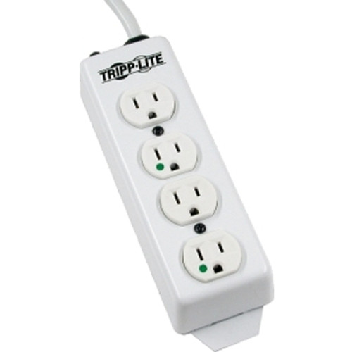 TRIPP LITE PS-415-HG - Tripp Lite Power Strip Medical 120V 5-15R-HG 4 Outlet 15ft Cord Metal