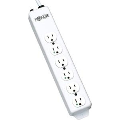 TRIPP LITE PS-615-HG - Tripp Lite Power Strip Medical 120V 5-15R-HG 6 Outlet 15ft Cord Metal
