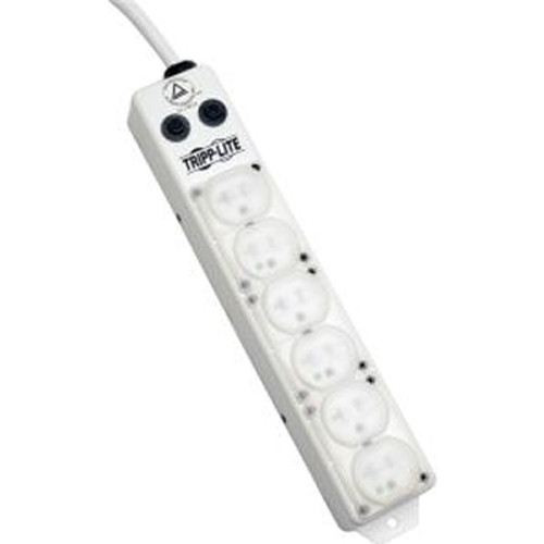 TRIPP LITE PS615HG20AOEM - Tripp Lite Power Strip Medical Hospital Grade UL 1363A 6 Outlet 15ft cord