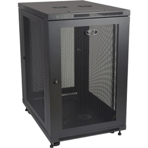 TRIPP LITE SR18UB - Tripp Lite 18U SmartRack Extra Depth Rack Enclosure Cabinet 33" Deep with Doors & Sides