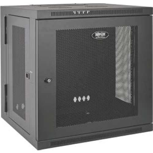 TRIPP LITE SRW10US - Tripp Lite SmartRack 10U Low-Profile Switch-Depth Wall-Mount Rack Enclosure Cabinet