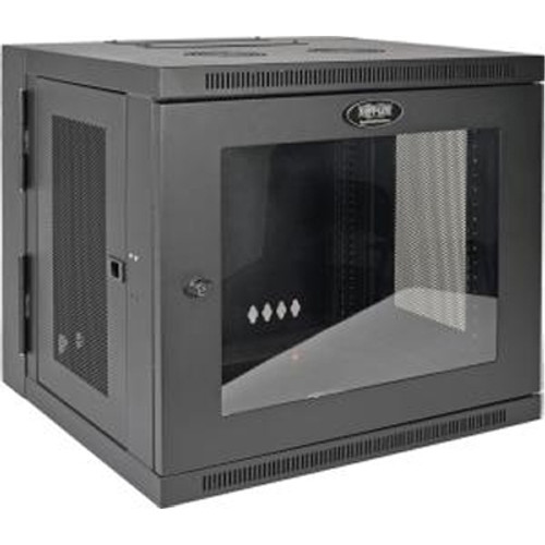 TRIPP LITE SRW10USG - Tripp Lite 10U Wall Mount Rack Enclosure Cabinet with Clear Acrylic Window Hinged