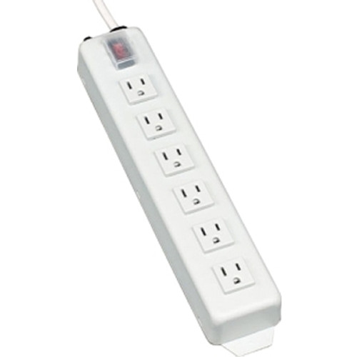 TRIPP LITE TLM606NC - Tripp Lite Power It! 6-Outlet Power Strip with Metal Housing & 6ft Cord