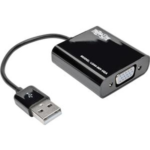 TRIPP LITE U244-001-VGA - Tripp Lite USB to VGA Video Adapter Multi Monitor External Video Converter 1080p