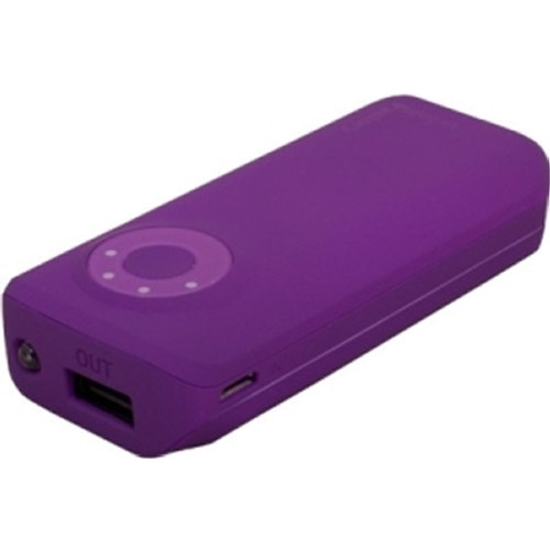 Urban Factory Inc. BAT47UF -  Emergency Battery 4400MAH Purpl Output 1 5A Micro USB Cable