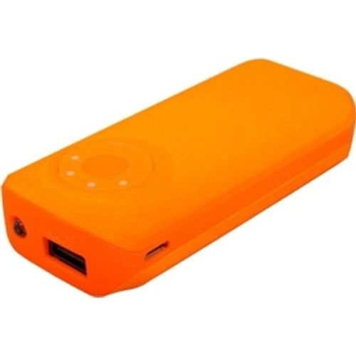 Urban Factory Inc. BAT53UF -  Emergency Battery 5600MAH Orange USB 2 1 A Port & Light