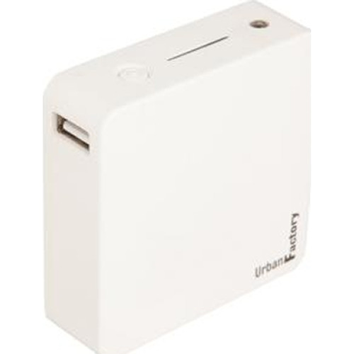 Urban Factory Inc. BAW60UF -  White Wanted Battery 6000MAH 1USB 1A Cable