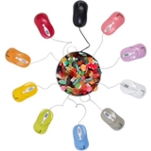 Urban Factory Inc. CM06UF -  Crazy Mouse Blue Optical USB Wired Mouse 800DPI