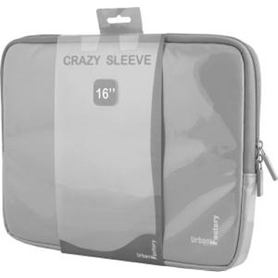 Urban Factory Inc. MSC12UF -  Grey Vinyl Crazy Sleeve 16 inch Internal Foam