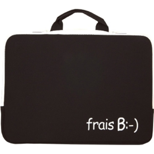 Urban Factory Inc. NOT03UF -  NOT03UF White Laptop Sleeve 15.6 inch Rvrse Zipper Internal Handle