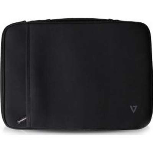 V7 CSE4-BLK-9N -  13.3" Ultrabook Notebook Sleeve Case with Handle Extra Pocket