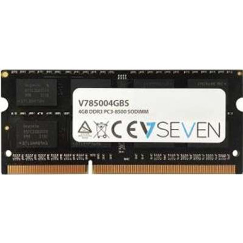 V7 85004GBS -  4GB DDR3 1066MHZ SODIMM PC3-8500 CL7 1.5V