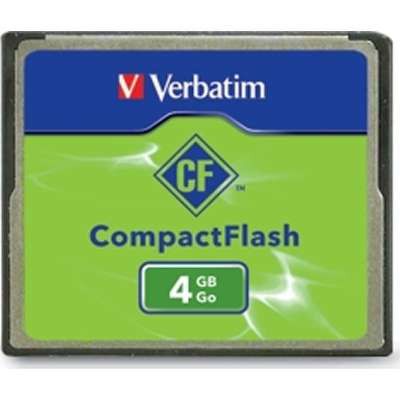 Verbatim 95188 -  4GB CompactFlash Card