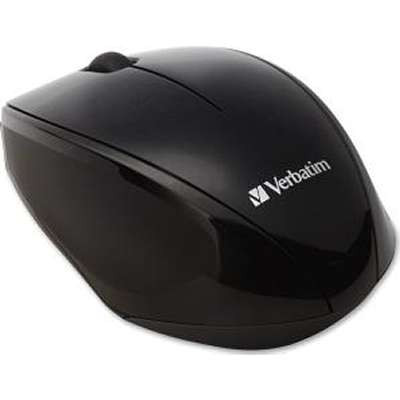 Verbatim 97992 -  Multi-Trac Wireless Black Optical Blue LED Mouse