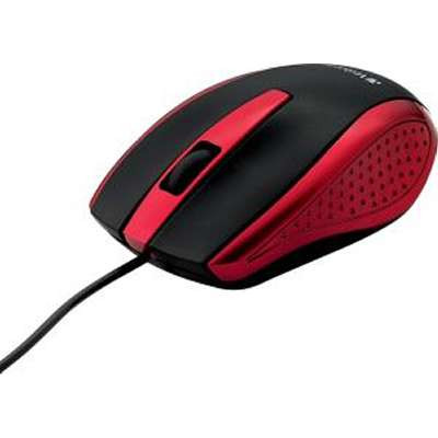 Verbatim 99742 -  Wired Notebook Op Mouse Red