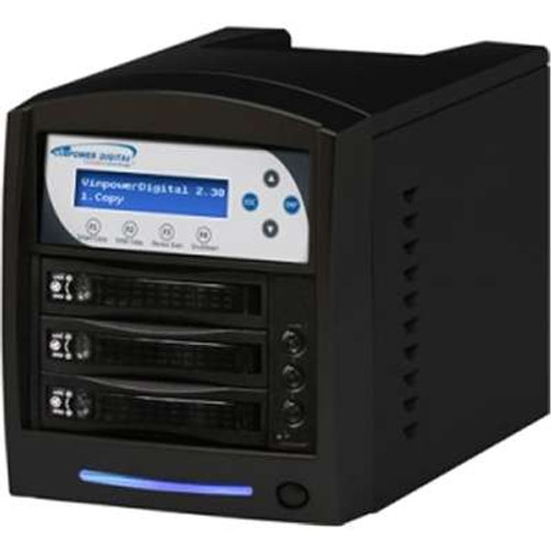 Vinpower Digital HDDSHARK-2T-BK -  Hddshark Hard Drive Tower Stand-Alone Hard Disk Drive 1:2 Duplex Copier