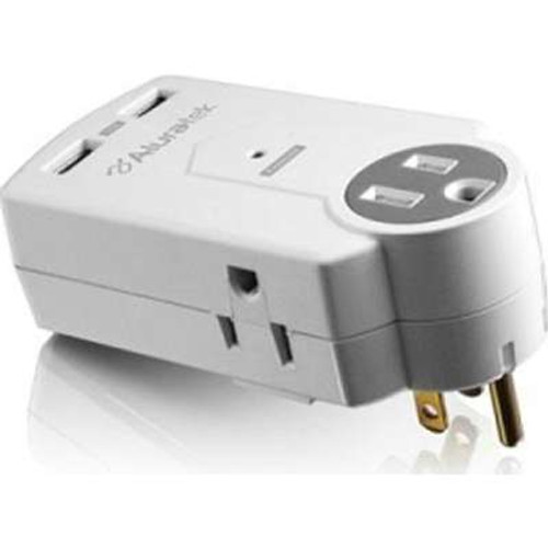 Aluratek AUCS05F -  Mini Surge Dual USB Charging Station