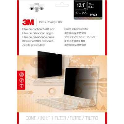 3M PF121C3B - Privacy Filter 12.1 inch Black Standard