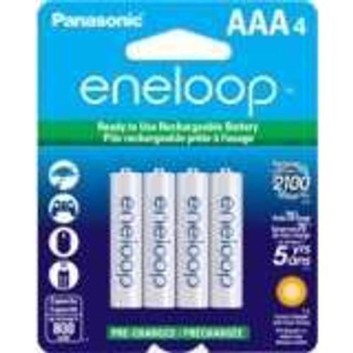 Accell BK-4MCCA4BA - Panasonic 4-pack Eneloop AAA Battery