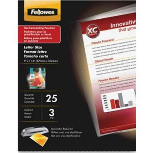 AddOn 5200509 - Fellowes Laminating Letter Pouch 3MIL 150-pack