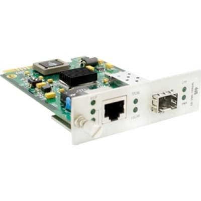 AddOn ADD-MCCTXSFP - 10/100/1000B-TX - 1000B-x Fiber Media Converter Box with Open SFP Slot