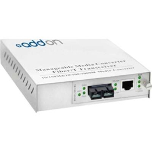 AddOn ADD-MGMC-LX-2SC - Managed Media Converter 1000BLX 20KM 10/100/1000M 1310NM SMF SC