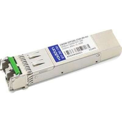 AddOn CWDMSFP10G153080AO - Cisco SFP+ 80KM CWDM LC XCVR Compat XCVR 10-GIG CWDM DOM SMF LC