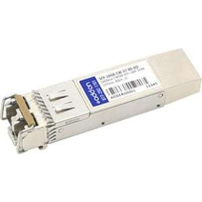 AddOn SFP10GBCW3780AO - MSA SFP+ 80KM CWDM LC XCVR 10GIG CWDM DOM SMF 1370NM LC