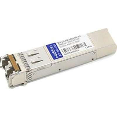AddOn SFP1GCW161080AO - Arista SFP 80KM CWDM LC XCVR Compat TAA XCVR 1GIG CWDM DOM LC