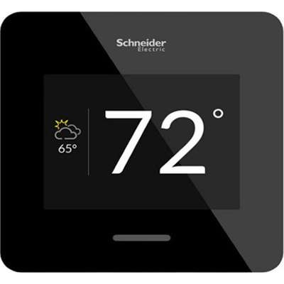 AddOn WISERAIR10BLKUS - APC Wiser Air Smart Wi-Fi Thermostat (Black