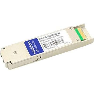AddOn XFP-10G-56DWD40-AO - Alcatel XFP 40KM DWDM LC XCVR Compat TAA XCVR 10-GIG DWDM DOM LC