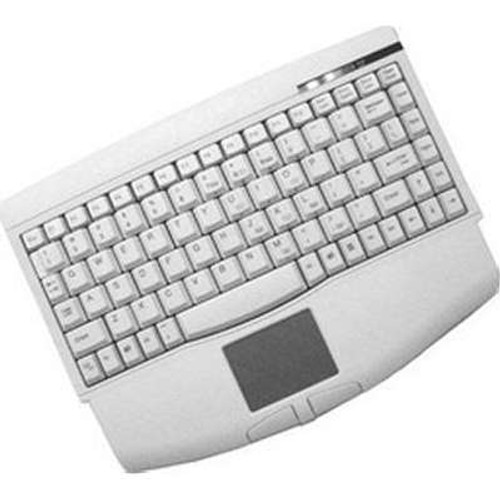 ACK-540PW - Adesso ACK-540PW Mini-Keyboard Touchpad Keyboard PS/2 (White)