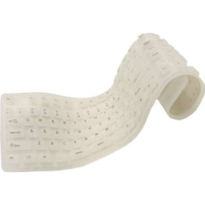 AKB-230W - Adesso AKB-230W Flexible Full-Sized USB Keyboard (White)
