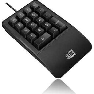 AKB-618UB - Adesso 18KEY Akb-618UB USB Waterproof Membrane Windows Mac