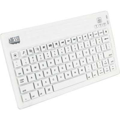 WKB-2000BW - Adesso Keyboard WKB-2000BW Bluetooth Waterproof Keyboard for
