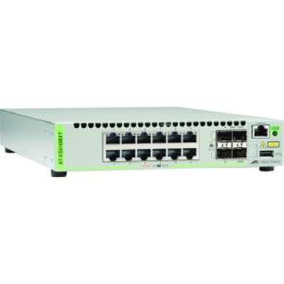Allied Telesis AT-XS916MXT-10 - 12 Port 100/1000/10G Stackable Software Base-T RJ-45 with 4 SFP/SFP+Slot