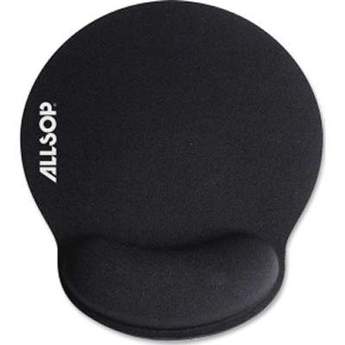 Allsop 30203 - Memory Foam Mouse Pad Black