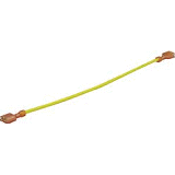 Altronix BL4 - Battery Jumper - Yellow - 18 AWG Gauge; 0.25 inch Push-In Connector;