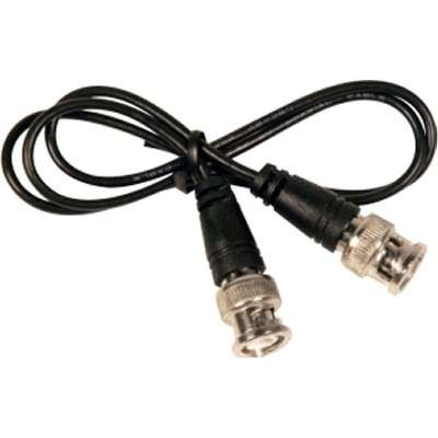 Altronix BNC24J - Coax Jumper-Black-24 inch Black Coax Jumper; BNC Male to BNC Male Connection