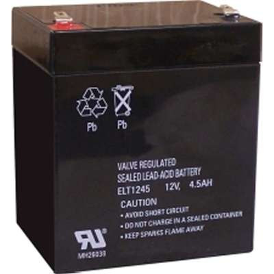 Altronix BT124 - Lead Acid Battery - 12VDC/4AH Dimension
