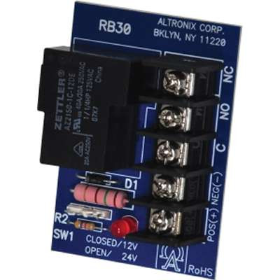 Altronix RB30 - Heavy Duty Load Switching Relay Module -