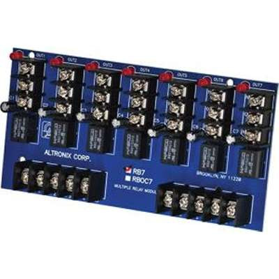 Altronix RB7 - Ultra Sensitive Relay Cluster - 12VDC or