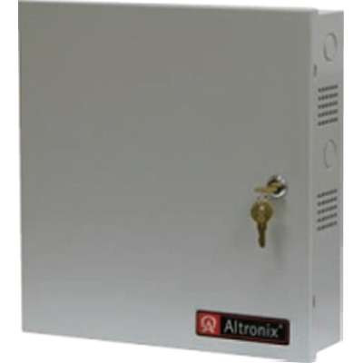 Altronix SMP3PMP4 - 4 Fused Outputs Power Supply/ Charger 12/24VDC 2.5AMP Grey Enclosure