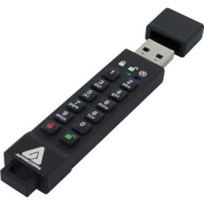 Apricorn ASK3Z-16GB - 16GB 256-Bit AES XTS Hardware Encrypted Secure USB 3.0 Memory Key